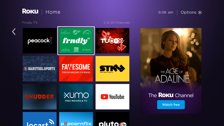 install redbox tv app on roku