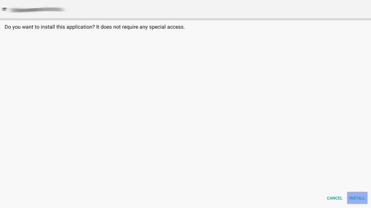 Click the Install button.
