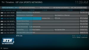 what is kodi live tv