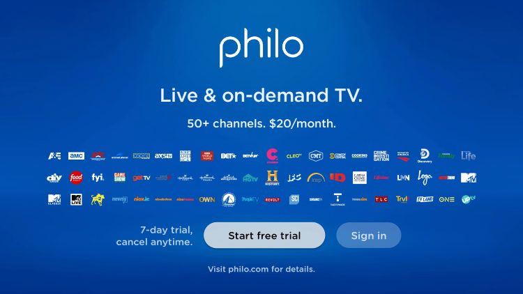 That’s it! You have successfully installed Philo on your Android TV device.