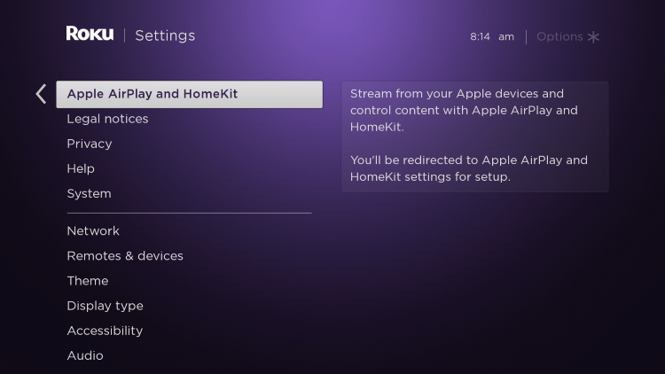 click airplay and homekit