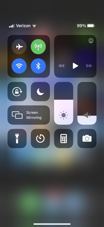 swipe down to launch settings menu and choose screen mirroring
