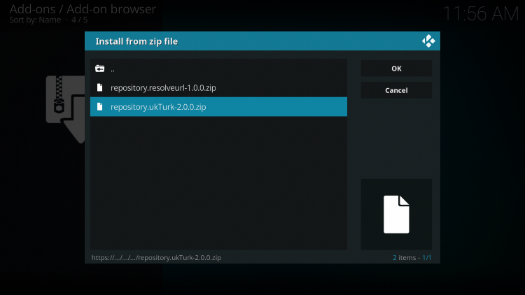 Select repository.ukTurk-2.0.0.zip