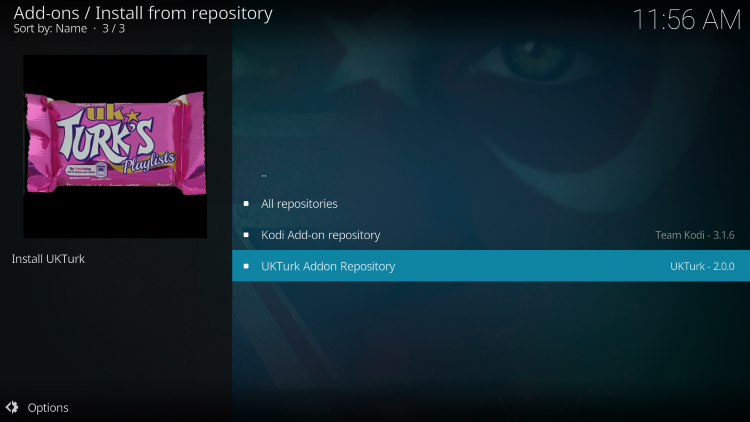Choose UKTurk Addon Repository