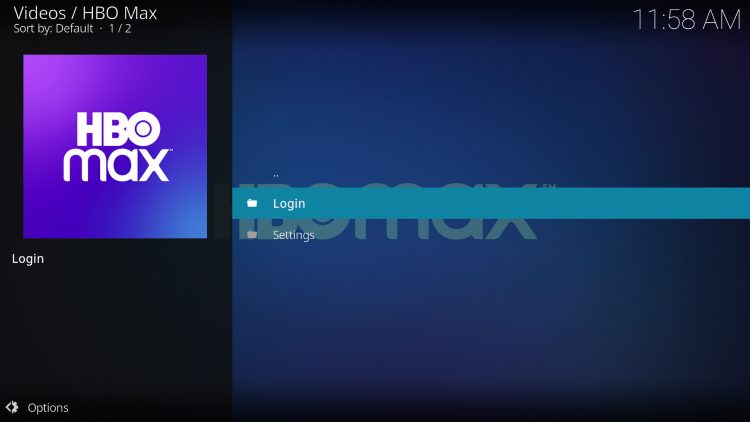 That's it! You have successfully installed the HBO Max Kodi Addon.