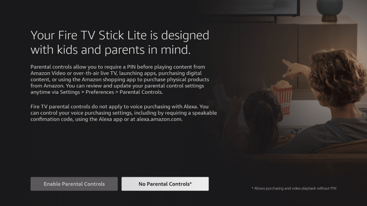 how to set up firestick parental controls