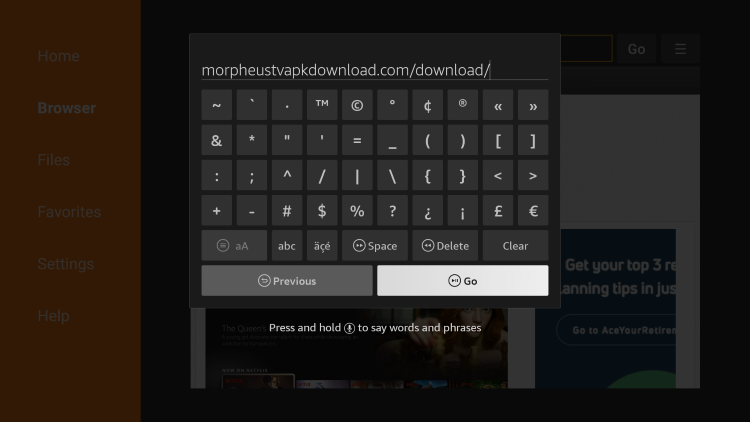 how to download morpheus tv on android phone