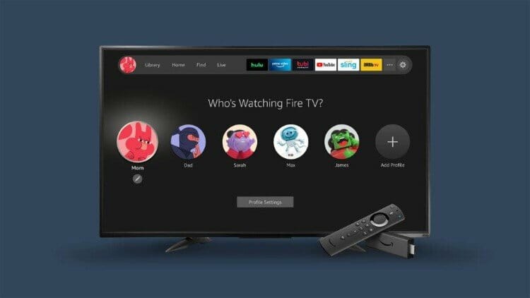 This new fire tv interface also features new user profile capabilities