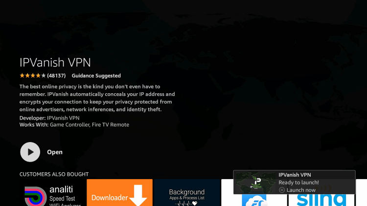 ipvanish vpn amazon fire