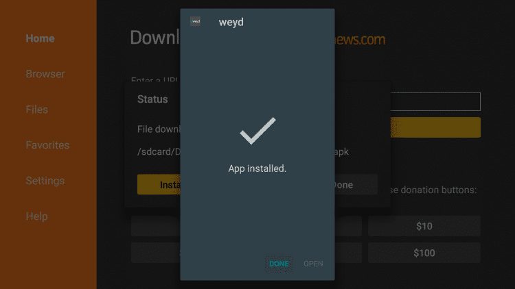 How to Install Weyd on Firestick & Android TV (Dec 2023)