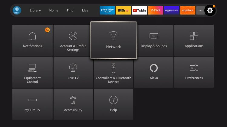 diconnect and reconnect WiFi network if your firestick is not connecting to wifi