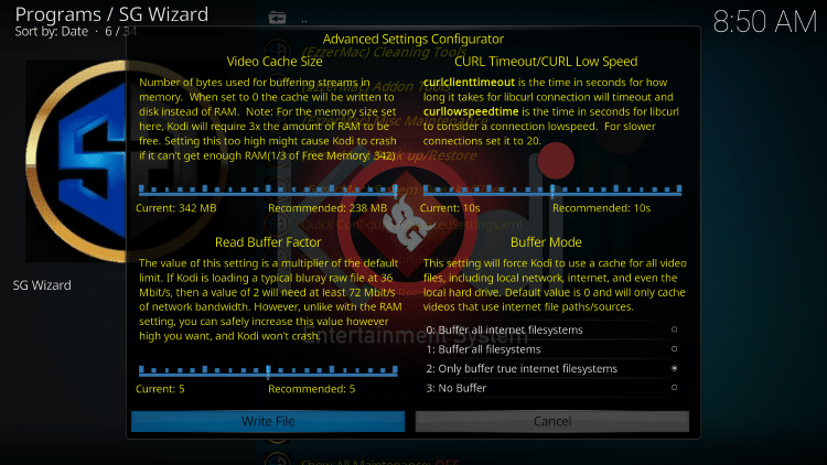 how to fix buffering on kodi 17.4 firestick