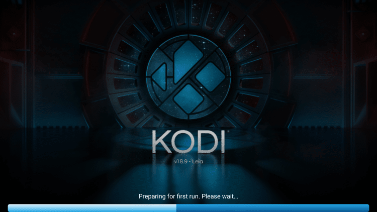 You have successfully reset Kodi on your Android TV device! 