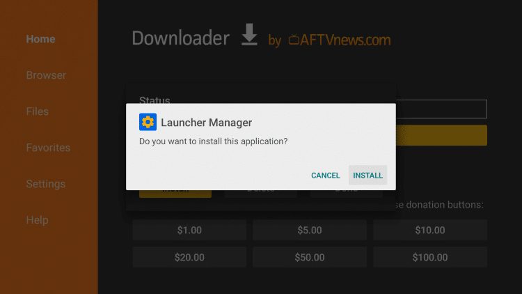 Click Install.