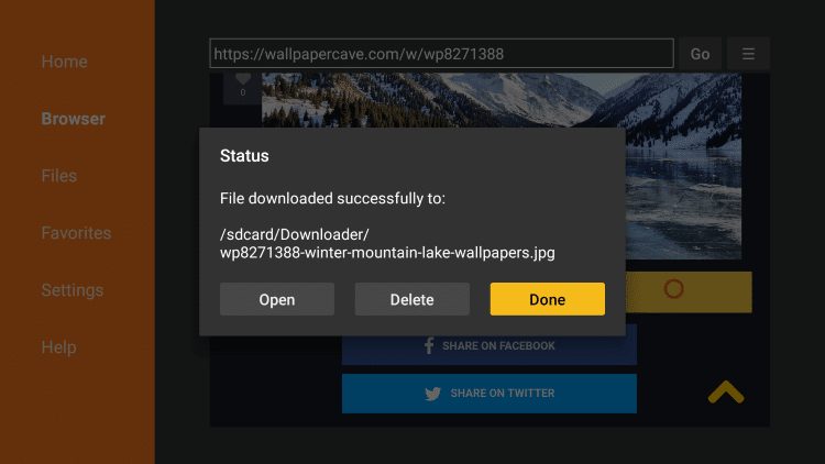 After the image installs click Done.