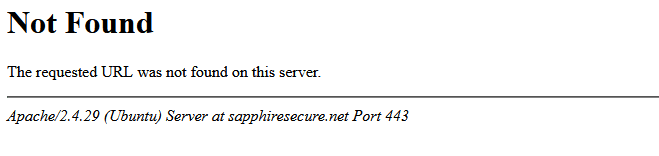 Sapphire Secure Not Working - Website Down