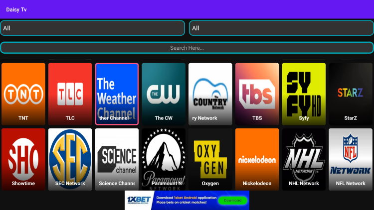 One of the best features of ThopTV is the ability to integrate external video players. 