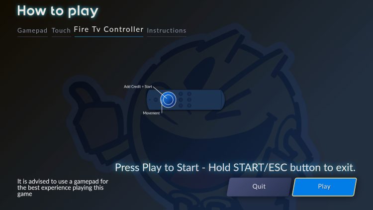 click play again