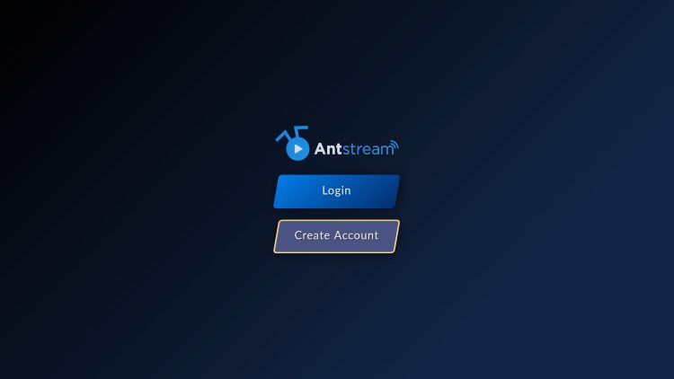 choose create account