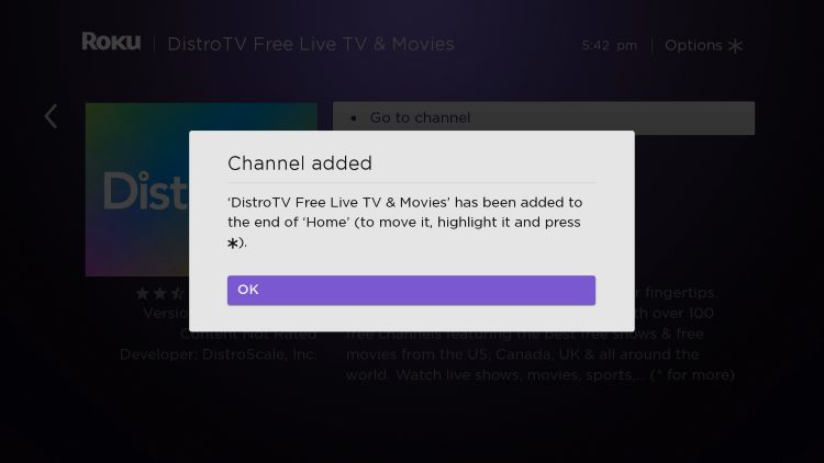 Click OK