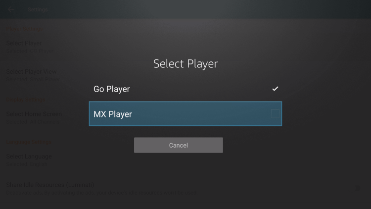 That's it! You have successfully integrated MX Player within TVTap. Enjoy.