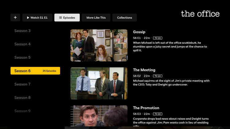 That's it! You can now watch The Office for free on your Firestick/Fire TV.