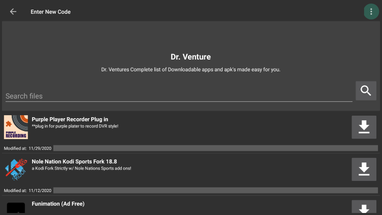 dr venture filelinked store