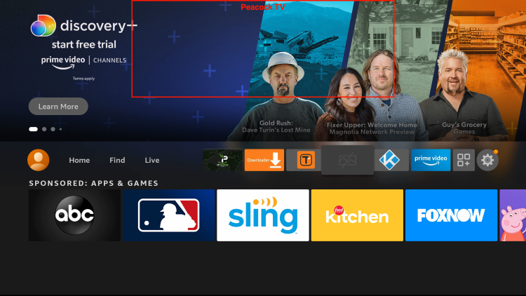 Now return back to the home screen and notice the grey app icons on firestick are fixed