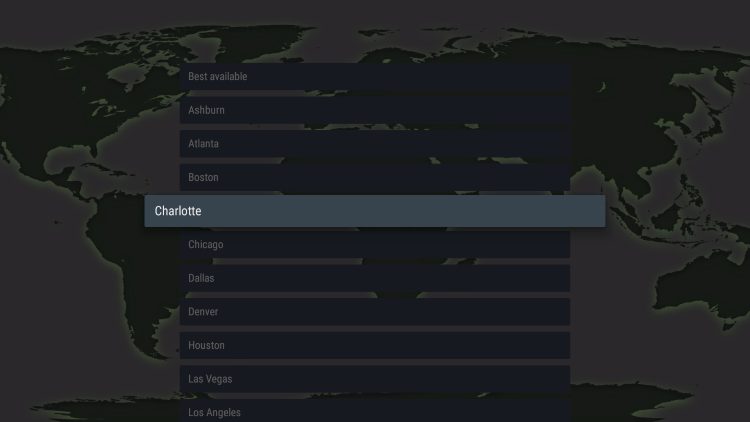 choose preferred city if ipvanish not connecting