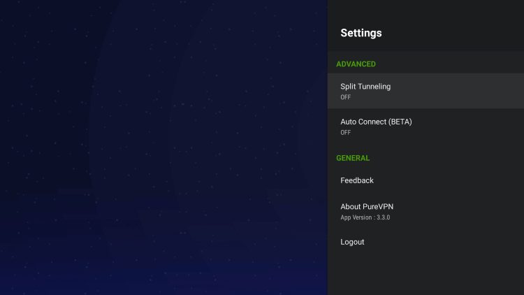 purevpn review settings
