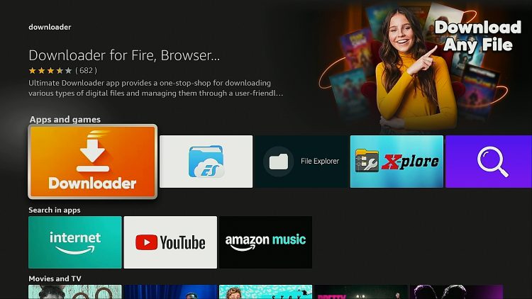 Fake Downloader App