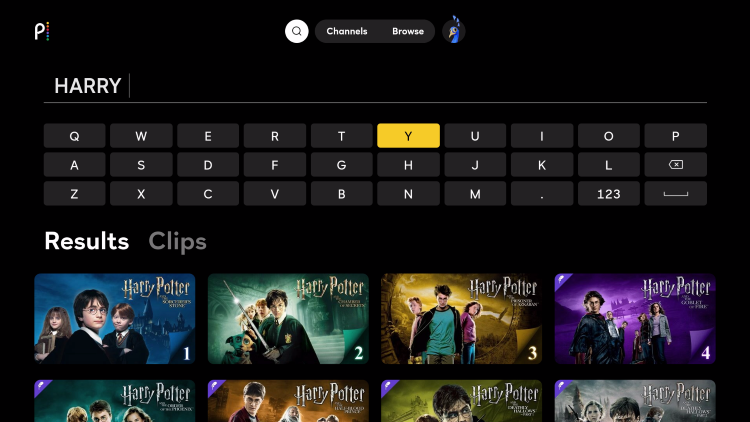search for harry potter to watch harry potter