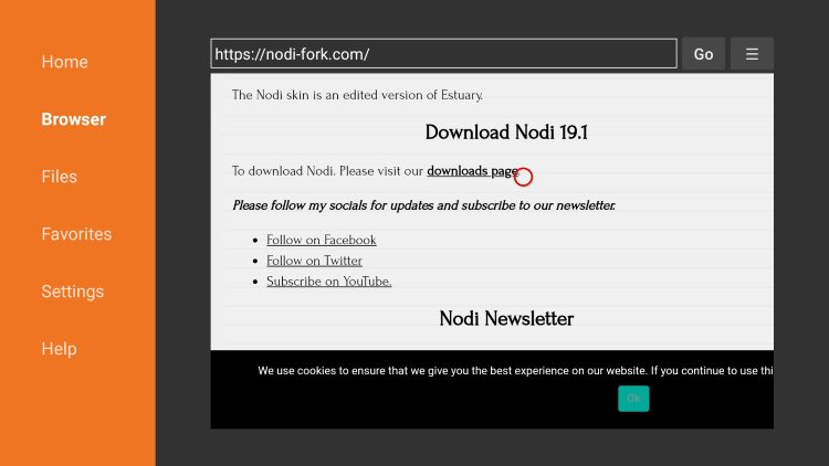 This is the official source of Nodi APK