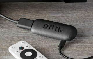 On TV Stick with Remote