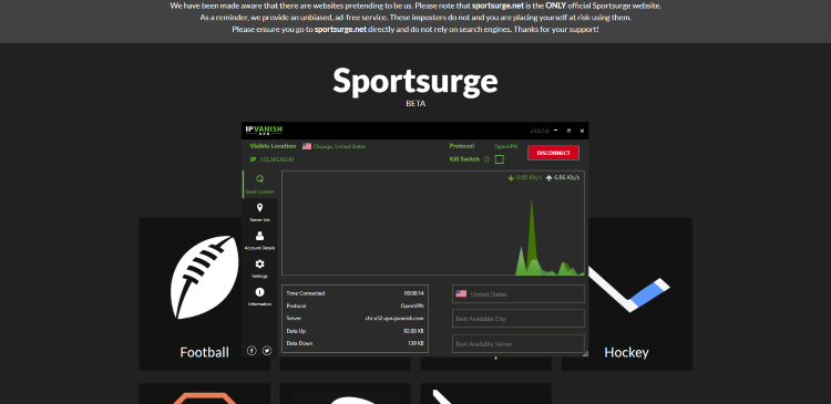 sportsurge golf