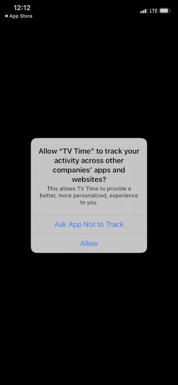 launch the app and click allow