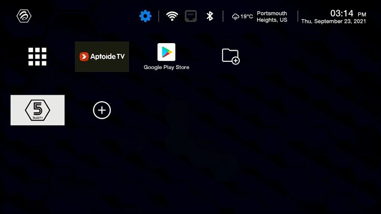 BuzzTV XRS 4900 Launcher 2
