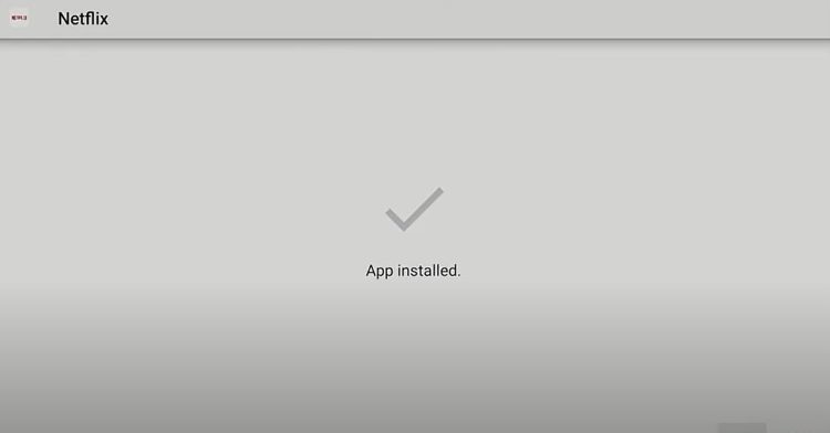 Return back to X-Plore File Manager and install Netflix.