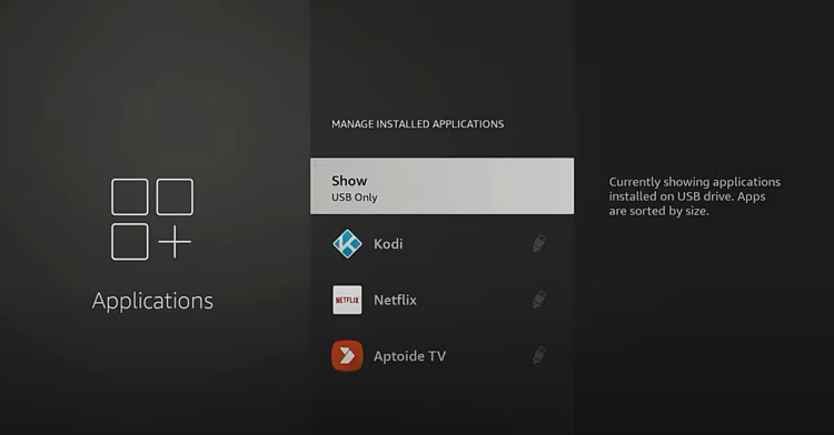 That's it! You will see Netflix is now located within your external USB Drive.