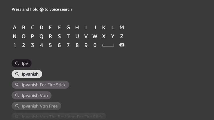 search for your preferred app