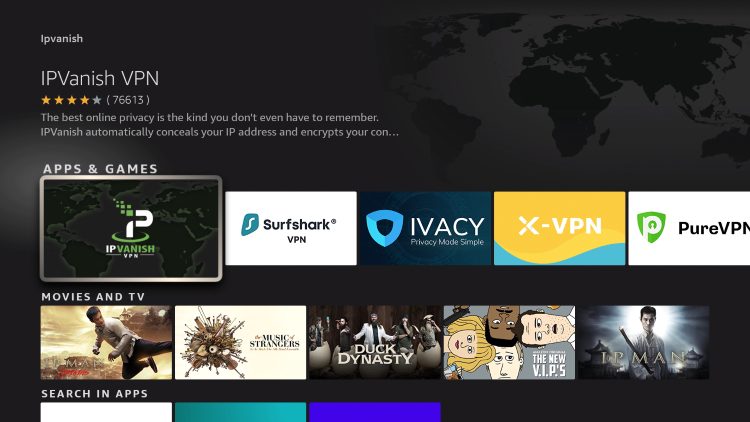 choose the application to download apps on firestick