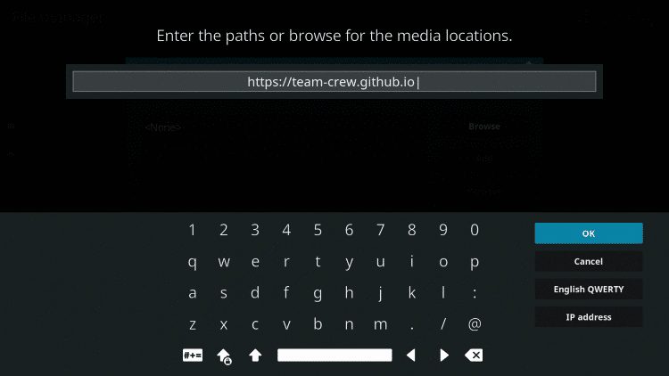 how to use kodi the crew addon