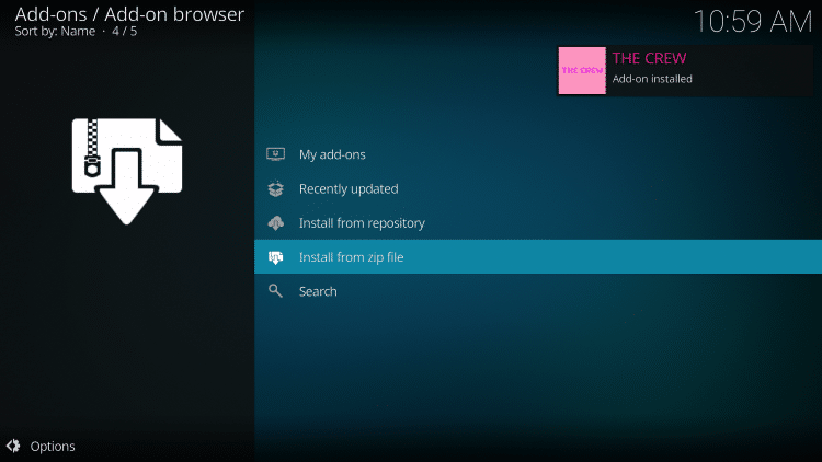 how to use kodi once installed