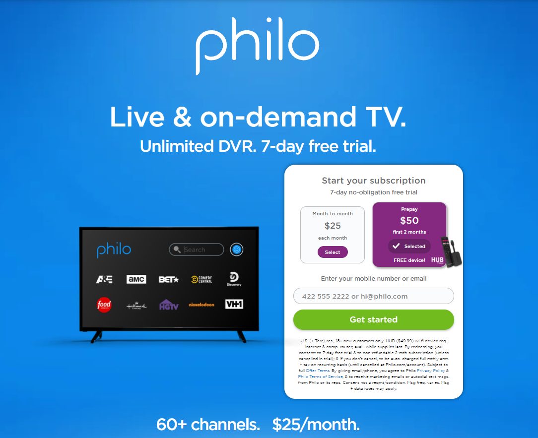 philo tvision hub