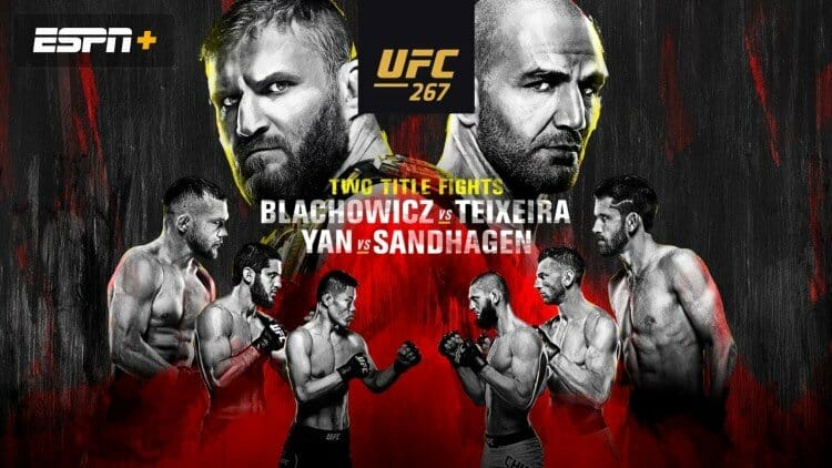 Stream UFC 267 - Fight Card