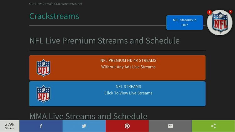 crackstreams net nfl