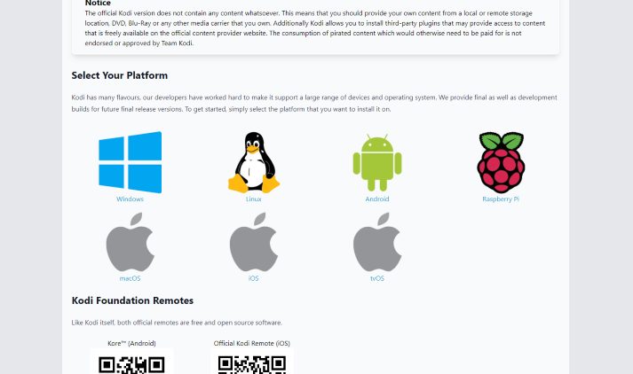 Scroll down and click the Windows icon under "Select Your Platform."