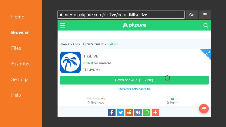 How to Install TikiLive App on Firestick & Android TV Devices