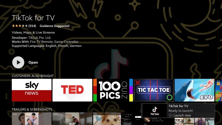 tiktok ready to launch