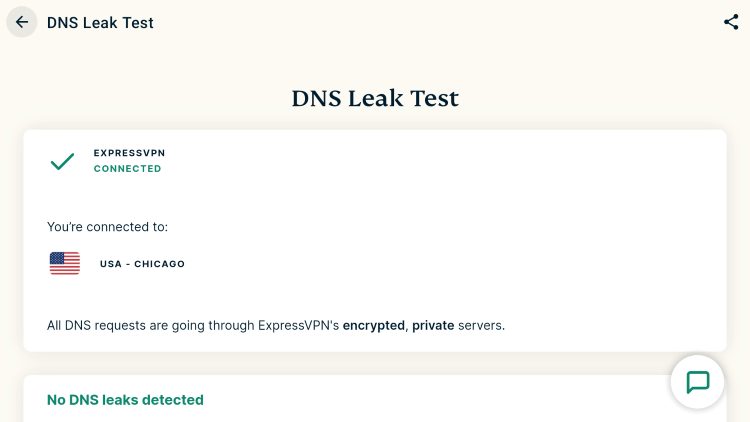 DNS Leak Test